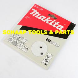 Schuurschijven 150mm P 60 white velcro per 10 verpakt | B-51518